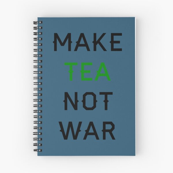 Item preview, Make Tea not War designed and sold by Handmadepassion.