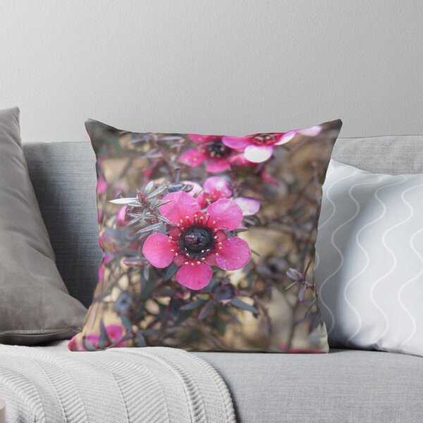 Item preview, Bright pink leptospermum designed and sold by greentiger1.