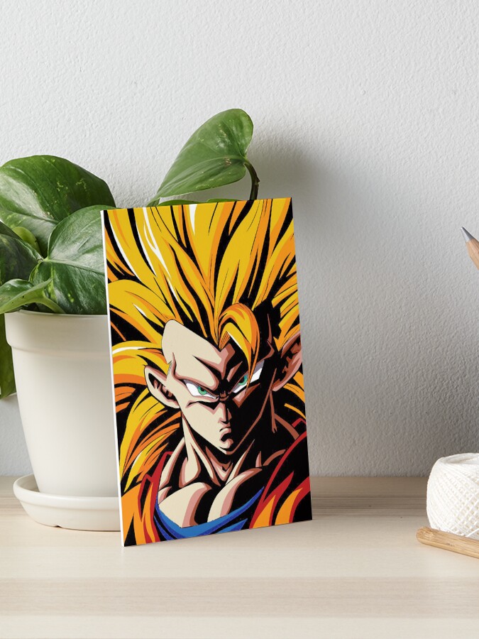 Goku Legends - Super Sayajin Art Board Print by AbdeeFactory