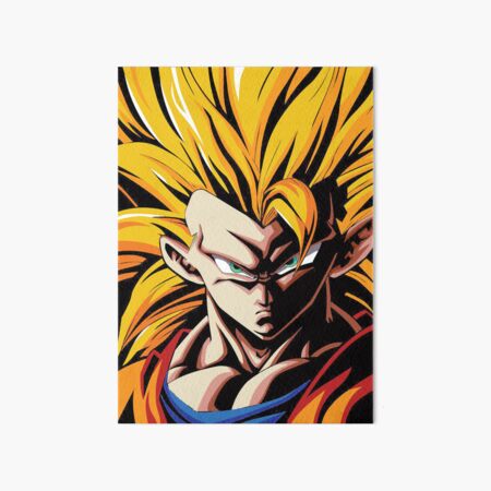 Super Saiyan 3 Goku Art Board Print for Sale by ItalianBrussel