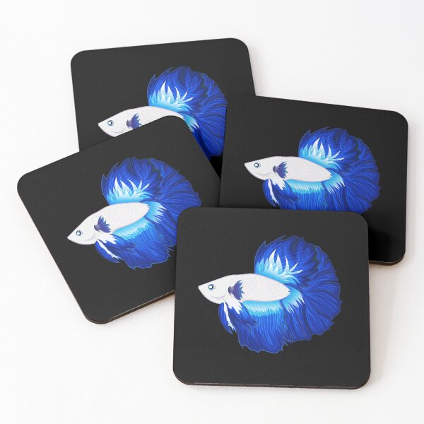 Item preview, Siamese Fighting Fish, Blue Betta Fish lover Tee Gift For Girls Boys Kids designed and sold by Waleedw.