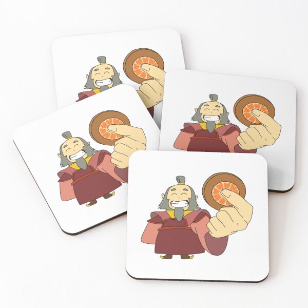 Item preview, Uncle Iroh Pai Sho White Lotus Tile Avatar the Last Airbender Kawaii Chibi   designed and sold by Handmadepassion.