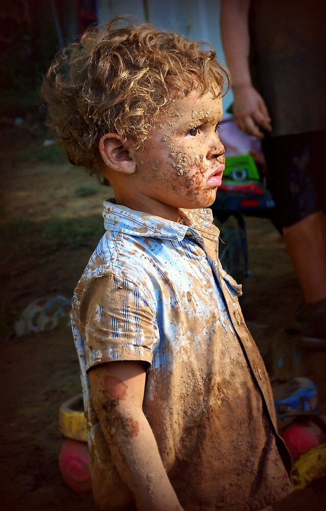 "Dirty Kid" by Kristie King Redbubble