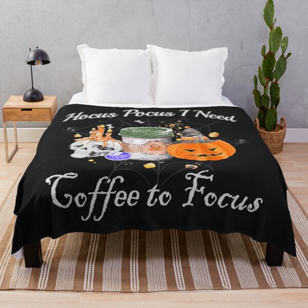 Item preview, Hocus Pocus I Need Coffee to Focus Halloween Teacher witch designed and sold by NaomiTankersly.