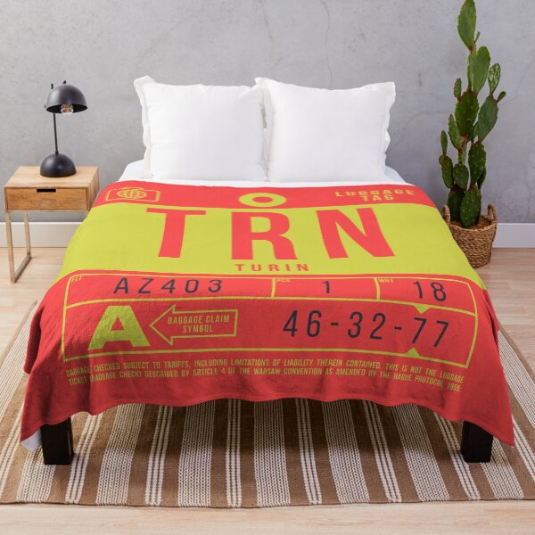 Item preview, Luggage Tag B - TRN Turin Italy designed and sold by VoodooCircus.