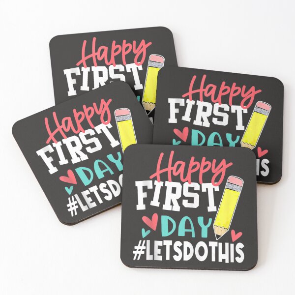 Item preview, Happy First Day Let's Do This Welcome Back To School  designed and sold by fawsonpnhamme.