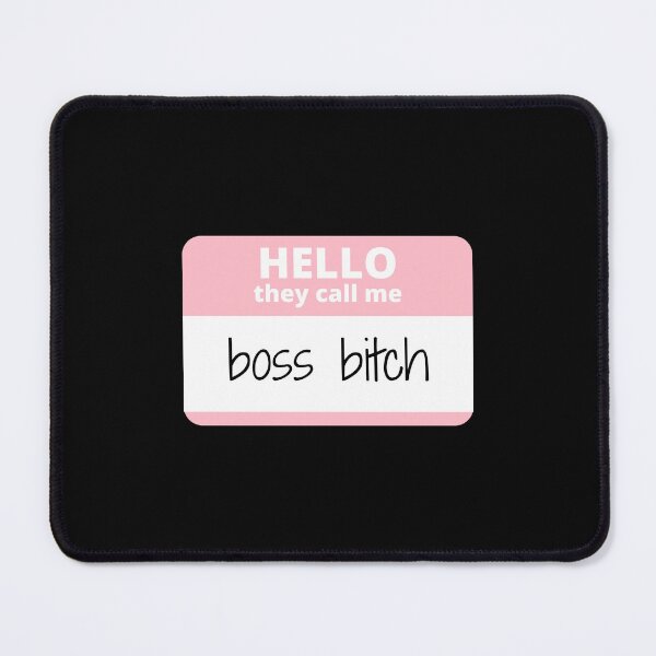 Item preview, HELLO they call me boss b*tch designed and sold by Colorful-Inspo.