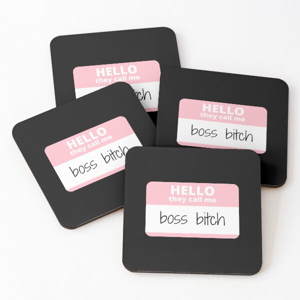 Item preview, HELLO they call me boss b*tch designed and sold by Colorful-Inspo.
