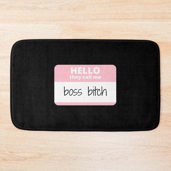 Item preview, HELLO they call me boss b*tch designed and sold by Colorful-Inspo.