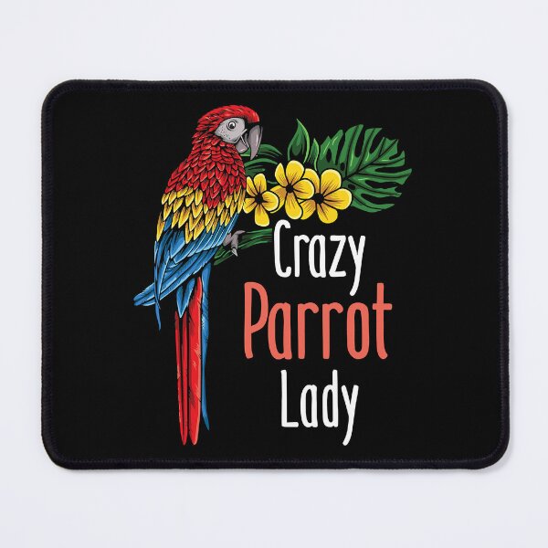 Item preview, Crazy Parrot Lady - Zookeeper Birdwatcher Animal Lover designed and sold by Bemumd-art.