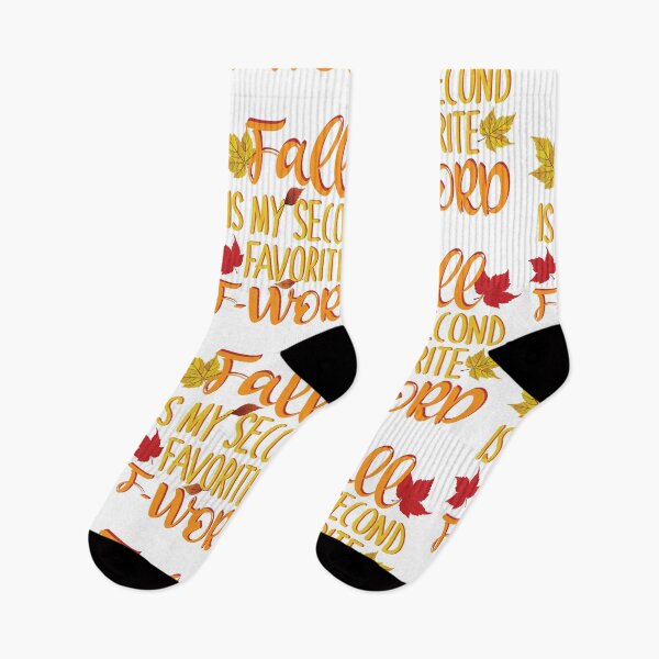 Item preview, Fall Is My Second Favorite F-Word - Funny Autumn designed and sold by TravelScientist.