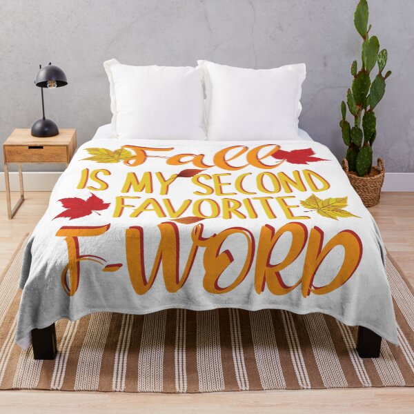 Item preview, Fall Is My Second Favorite F-Word - Funny Autumn designed and sold by TravelScientist.