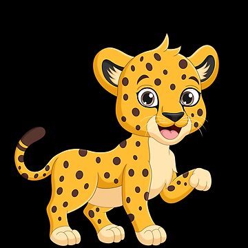 "Cute Baby Cheetah, Cheetah Lover Tee Gift For Girls Boys Kids." Poster ...