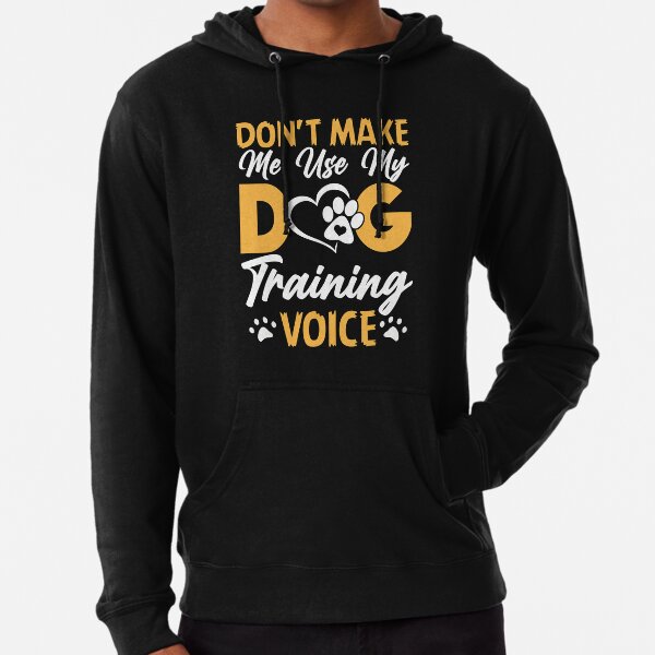 Dog clearance training sweatshirt