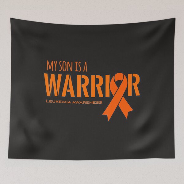 Item preview, My Son is a Warrior Leukemia Cancer Awareness  designed and sold by schromtlmaascha.