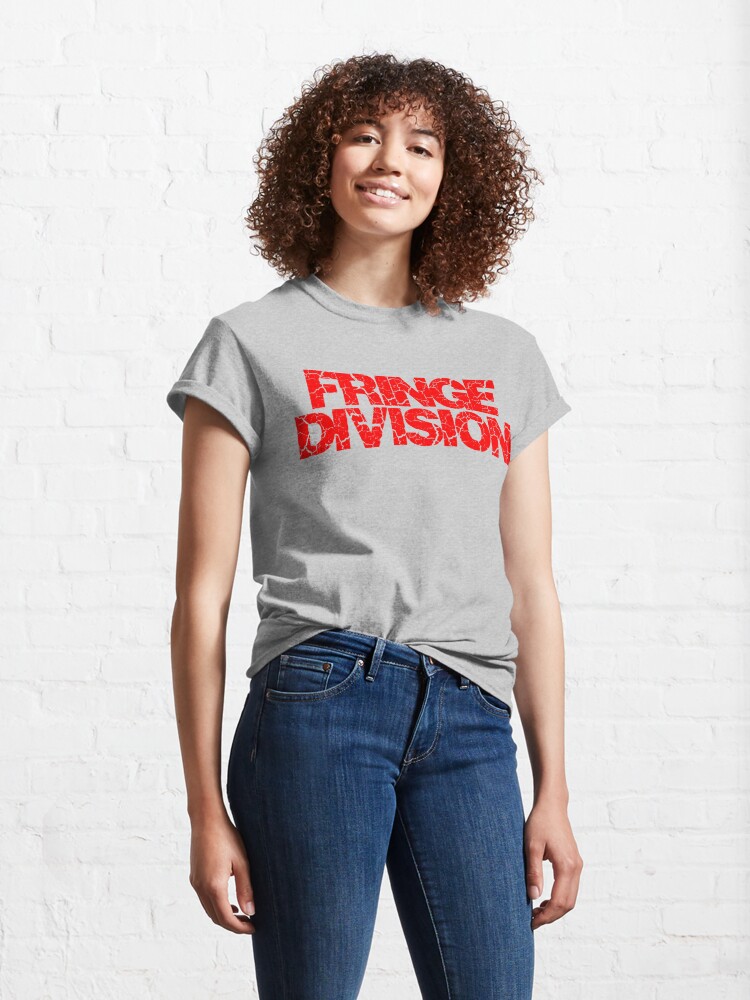 Perl Printed Hip Hop Street Split Pin Fringe Short Sleeve T-shirt