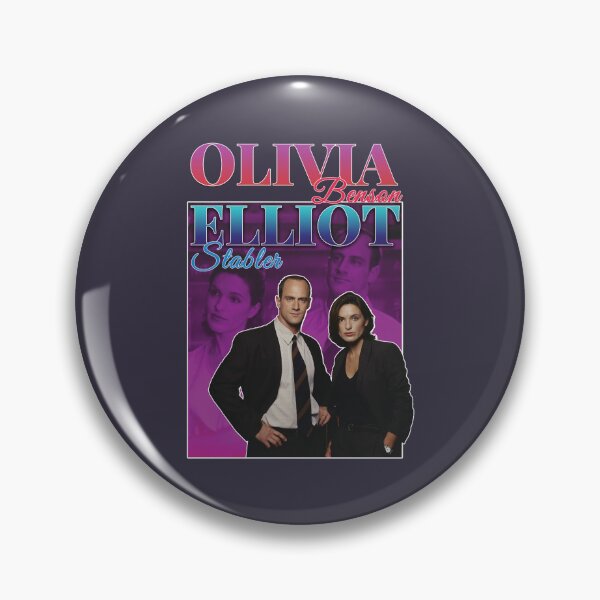 Item preview, Vintage Retro Olivia Benson and Elliot Stabler 90s Inspired Homage  designed and sold by Lupton1993.