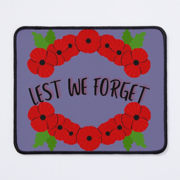 Item preview, Lest We Forget designed and sold by AtBlk Products.