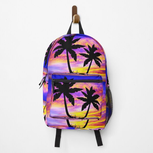 Item preview, Sunrise Silhouette Palm Trees designed and sold by GL Digital Artwork .