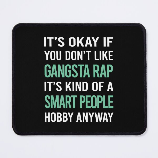 Item preview, Smart People Hobby Gangsta Rap Rapping Rapper designed and sold by RonaldEwing4782.