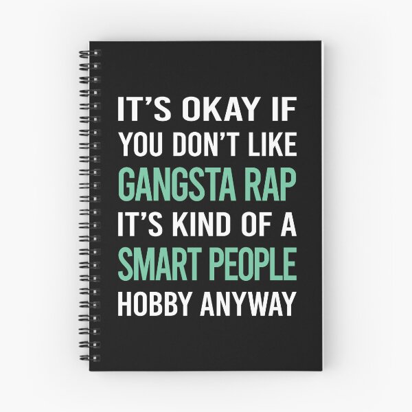 Item preview, Smart People Hobby Gangsta Rap Rapping Rapper designed and sold by RonaldEwing4782.
