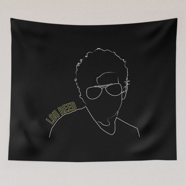 Item preview, Lou Reed American Rock Band Gift Fan designed and sold by FrederikeHansen.