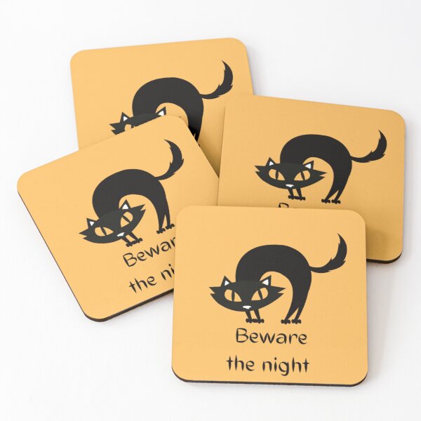 Item preview, Halloween Scary Catoween - Beware The Night  designed and sold by Nero9o.