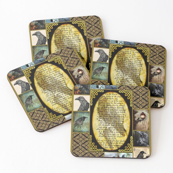 Item preview, Black Raven Read Book designed and sold by ameerasda.