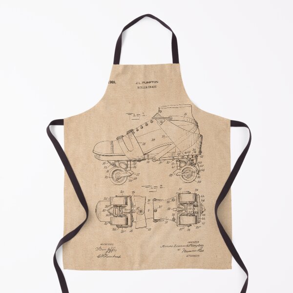 Item preview, PATENT DRAWING / 1908 - Roller Skate 1 - Vintage designed and sold by danielcoulmann.
