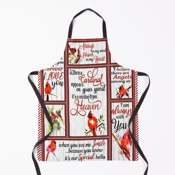 Item preview, When A Cardinal Appears In Your Yard It's A Visitor From Heaven designed and sold by ameerasda.
