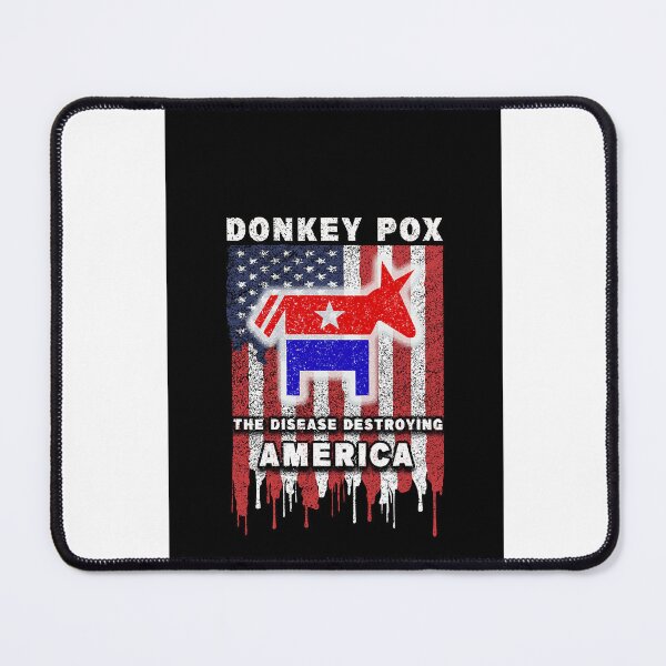 Item preview, Donkey Pox The Disease Destroying America iPhone Case designed and sold by Mighenry8.