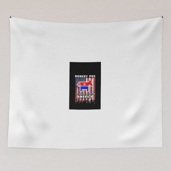 Item preview, Donkey Pox The Disease Destroying America iPhone Case designed and sold by Mighenry8.