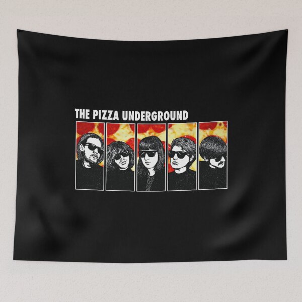 Item preview, The Pizza Underground American Rock Band designed and sold by FrederikeHansen.