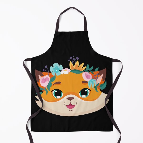 Artikelvorschau, Niedlicher Fuchskopf mit Blumendesign, Fuchsliebhaber-T-Stück Geschenk für Mädchen, Jungen, Kinder. entworfen und verkauft von Waleedw.