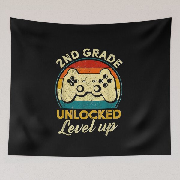 Item preview, 2nd Grade Unlocked Gamer Teacher Kids Back To School designed and sold by BargerStore.