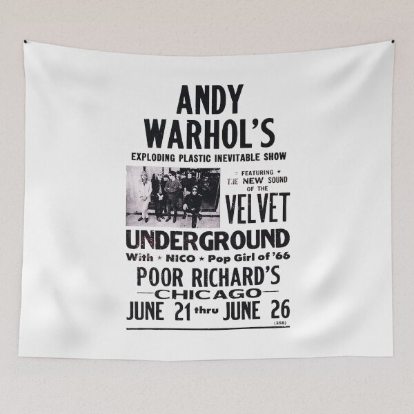 Item preview, Andy Warhol and The Velvet Gift Fan designed and sold by FrederikeHansen.