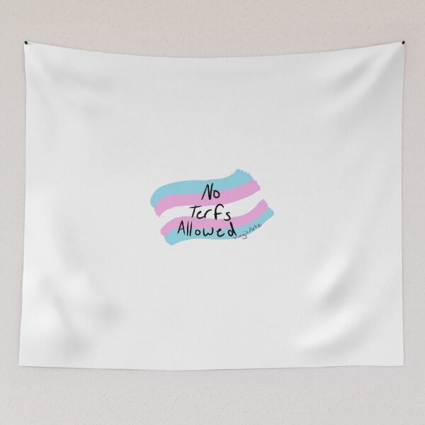 Item preview, No Terfs Allowed Posters designed and sold by Mighenry8.