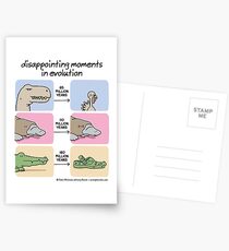 disappointing moments in evolution Postcards
