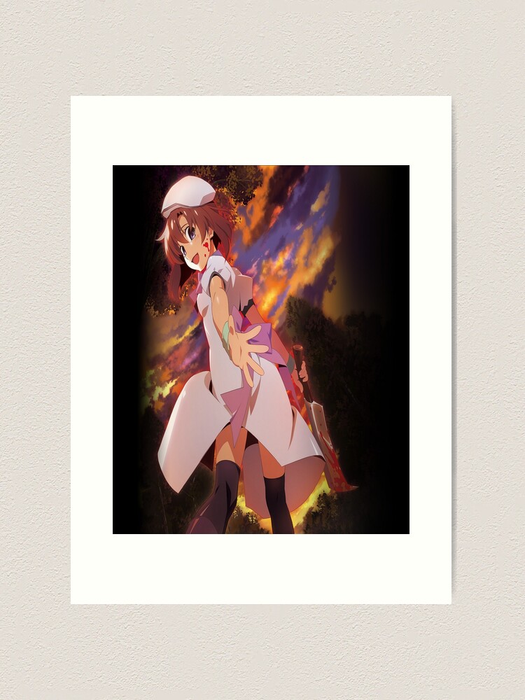 Higurashi no Naku Koro ni (Ryūgū Rena) Poster by matthieu