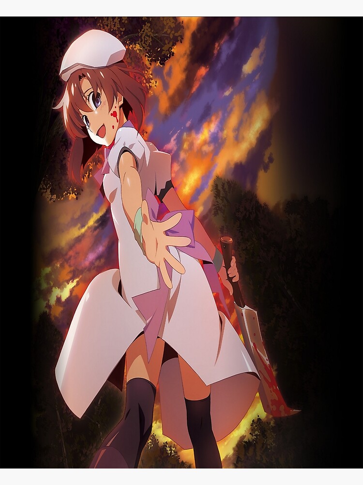 Higurashi no Naku Koro ni (Ryūgū Rena) Poster by matthieu jouannet