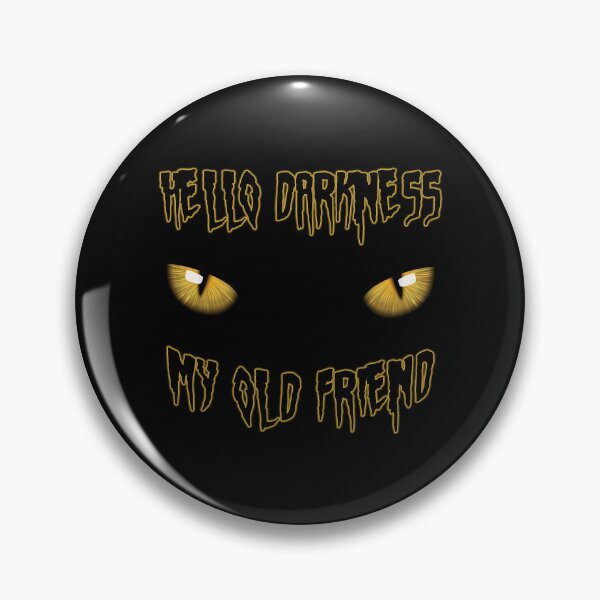 Item preview, Hello Darkness My Old Friend Funny Halloween designed and sold by Earthshaker-art.