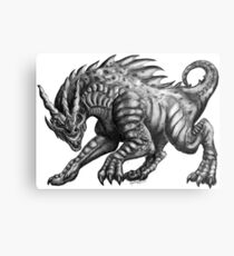 Dragon Metal Print