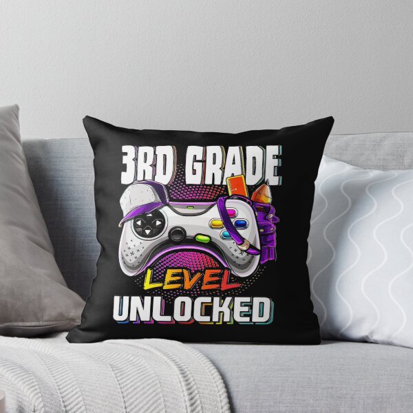 Item preview, 3rd Grade Level Unlocked Back to School Video Game Girls Shirt_3RD designed and sold by BargerStore.