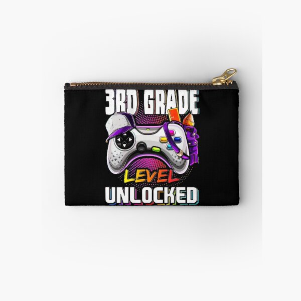 Item preview, 3rd Grade Level Unlocked Back to School Video Game Girls Shirt_3RD designed and sold by BargerStore.
