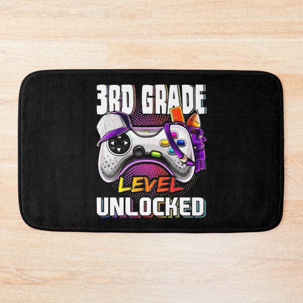 Item preview, 3rd Grade Level Unlocked Back to School Video Game Girls Shirt_3RD designed and sold by BargerStore.