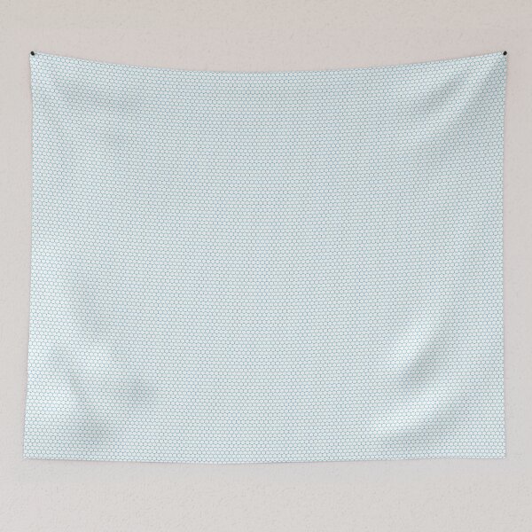 Item preview, Blue trapezoid shape, Bathroom Carpet Tile Wall designed and sold by Faisal  Hayat.