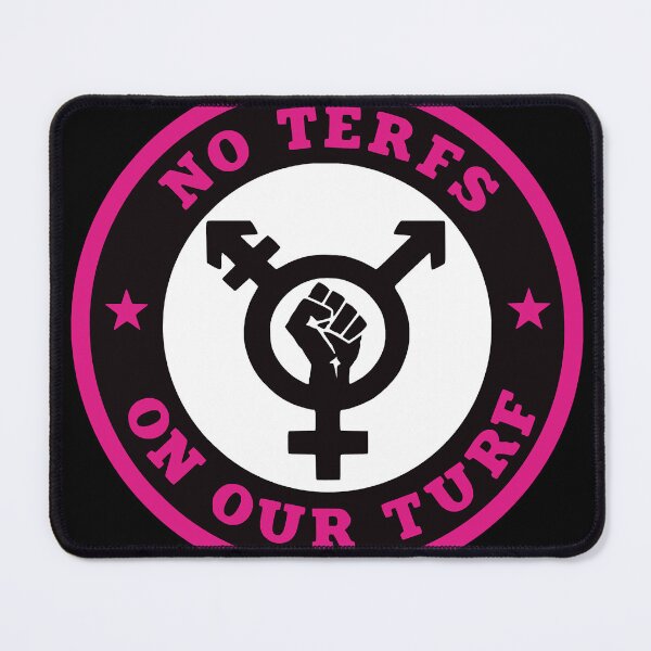 Item preview, No Terfs On Our Turf Sticker designed and sold by Mighenry8.