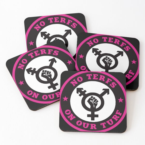 Item preview, No Terfs On Our Turf Sticker designed and sold by Mighenry8.