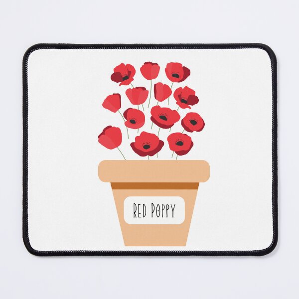 Item preview, Red poppy-Educational designed and sold by GraphicSmartCo.
