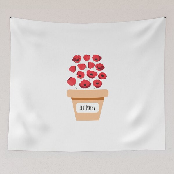 Item preview, Red poppy-Educational  designed and sold by GraphicSmartCo.